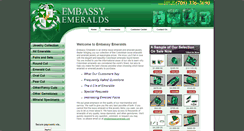 Desktop Screenshot of embassyemeralds.com